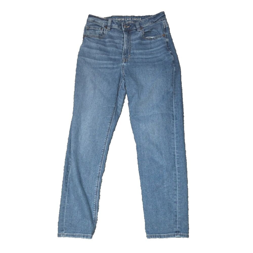 American Eagle Outfitters Stretch Mom Jeans Size 6 Regular Inseam 28"
